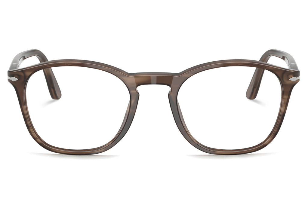Persol - PO3007V Eyeglasses |Striped Brown (1208)