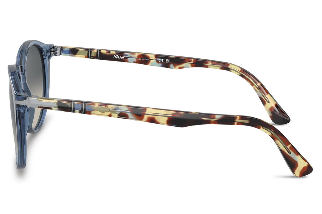 Persol - PO3152S Sunglasses Transparent Navy with Grey Gradient Lenses (120271)