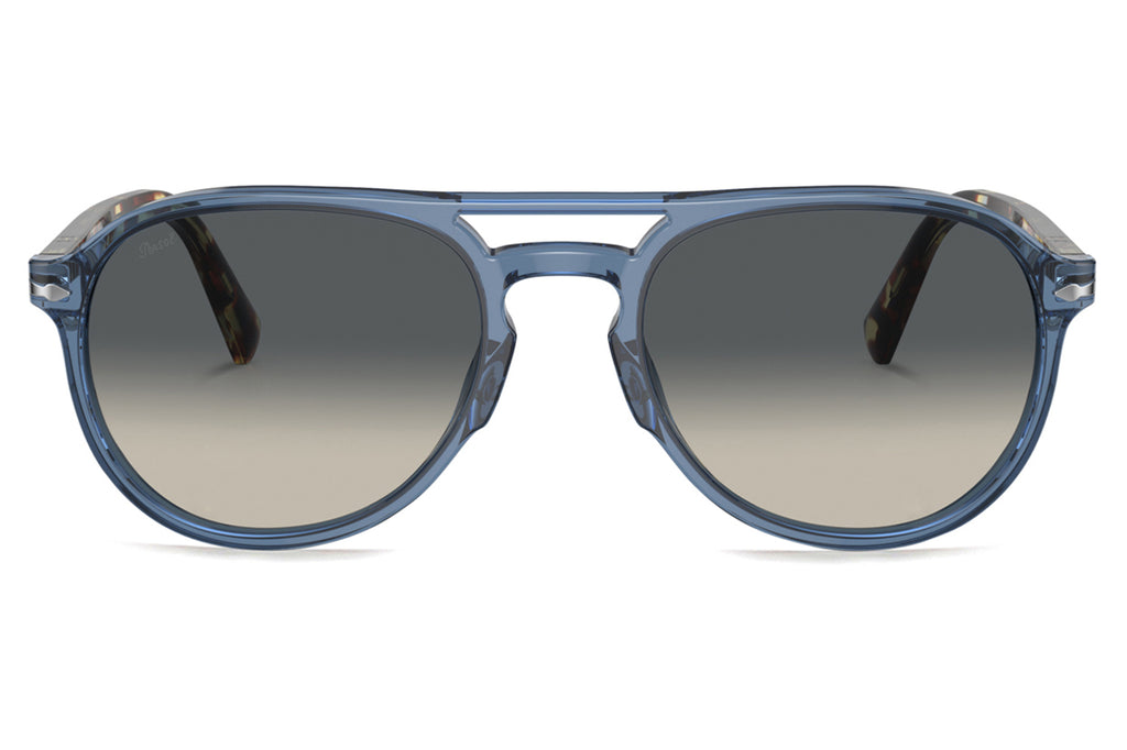 Persol - PO3235S Sunglasses Transparent Navy with Grey Gradient Lenses (120271)