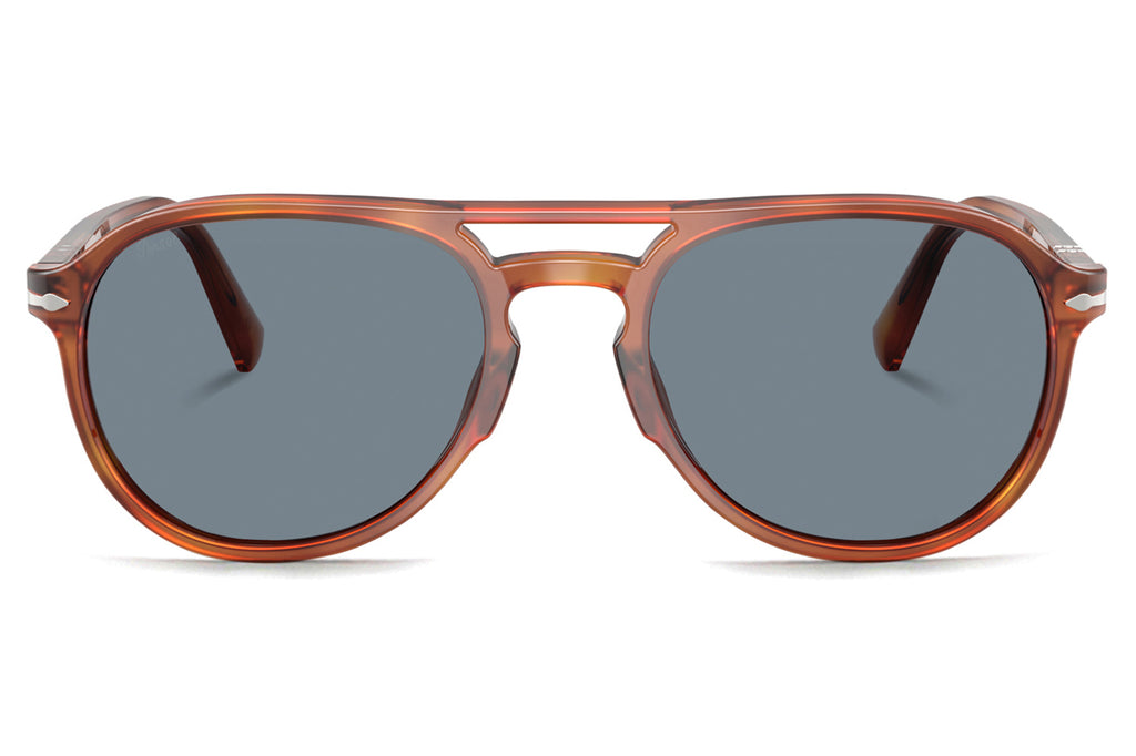 Persol - PO3235S Sunglasses Terra Di Siena with Light Blue Lenses (96/56)