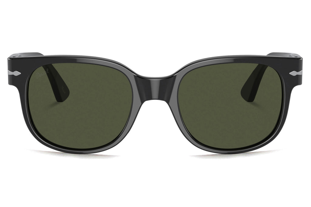 Persol - PO3257S Sunglasses Black with Green Lenses (95/31)
