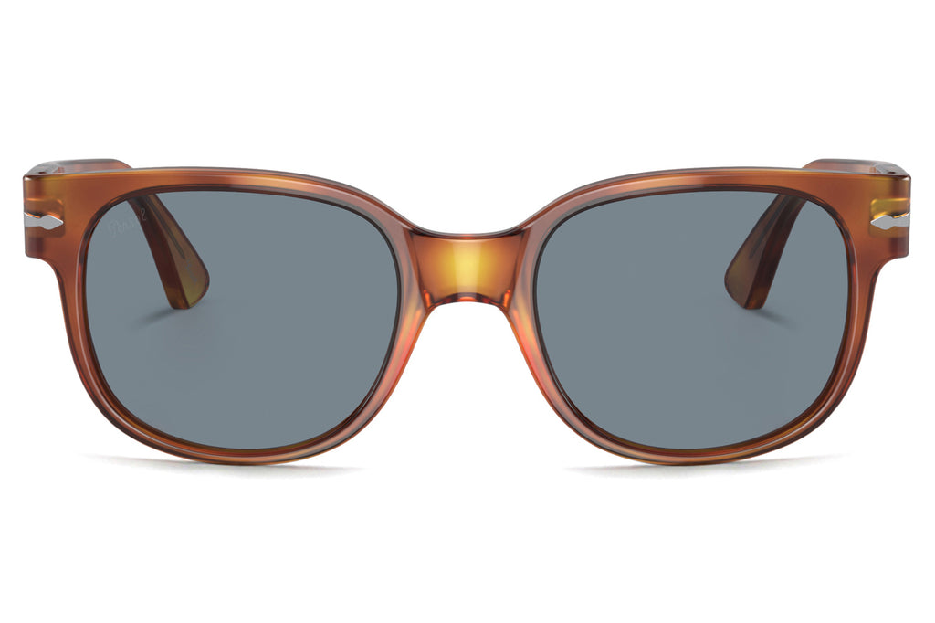 Persol - PO3257S Sunglasses Terra Di Siena with Light Blue Lenses (96/56)