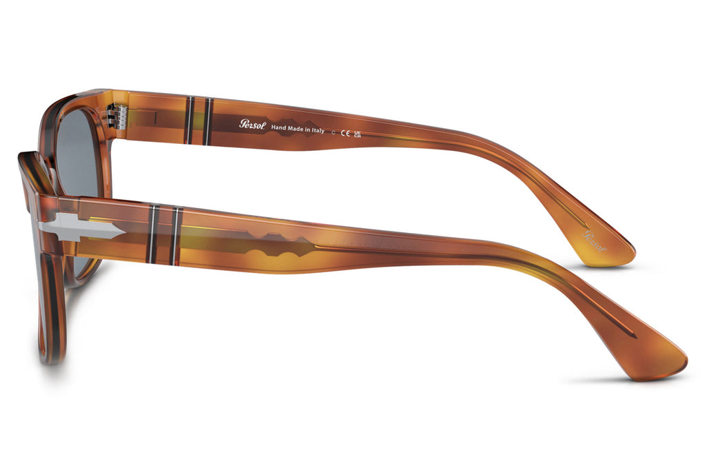 Persol - PO3257S Sunglasses Terra Di Siena with Light Blue Lenses (96/56)
