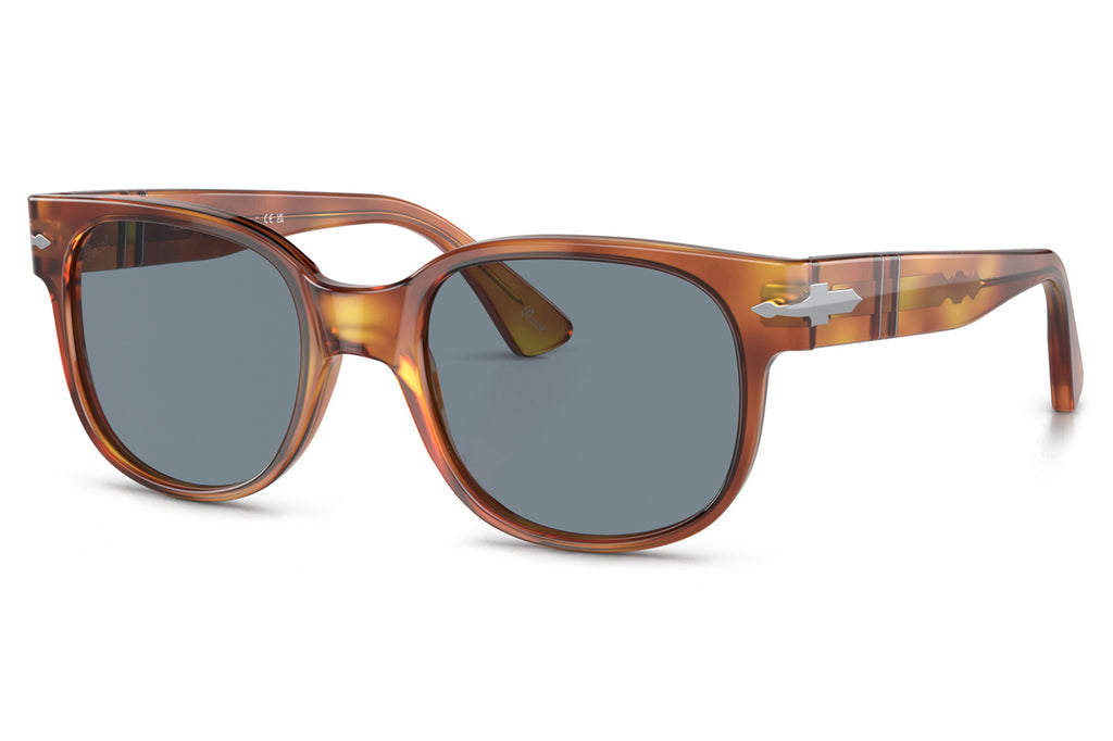 Persol - PO3257S Sunglasses Terra Di Siena with Light Blue Lenses (96/56)