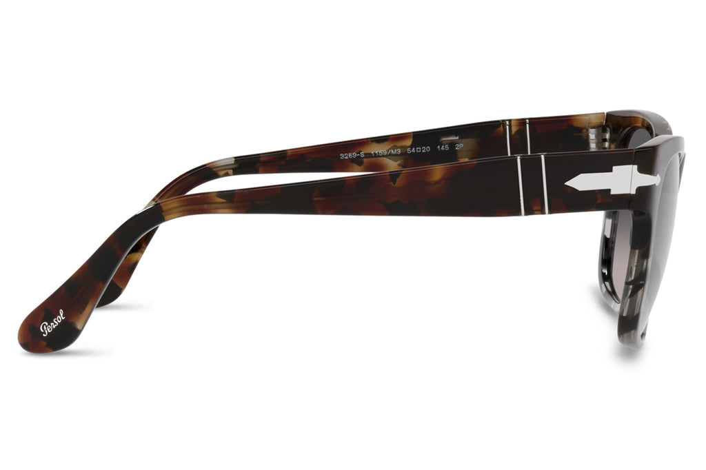 Persol - PO3269S Sunglasses Grey Tortoise with Grey Gradient Polar Lenses (1159M3)