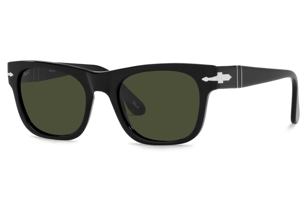 Persol - PO3269S Sunglasses Black with Green Lenses (95/31)