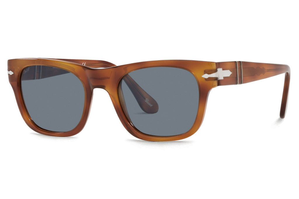 Persol - PO3269S Sunglasses Terra Di Siena with Light Blue Lenses (96/56)