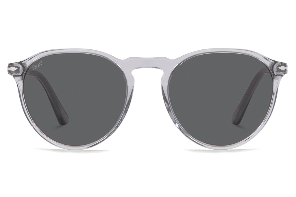 Persol - PO3286S Sunglasses Transparent Grey with Dark Grey Lenses (309/B1)