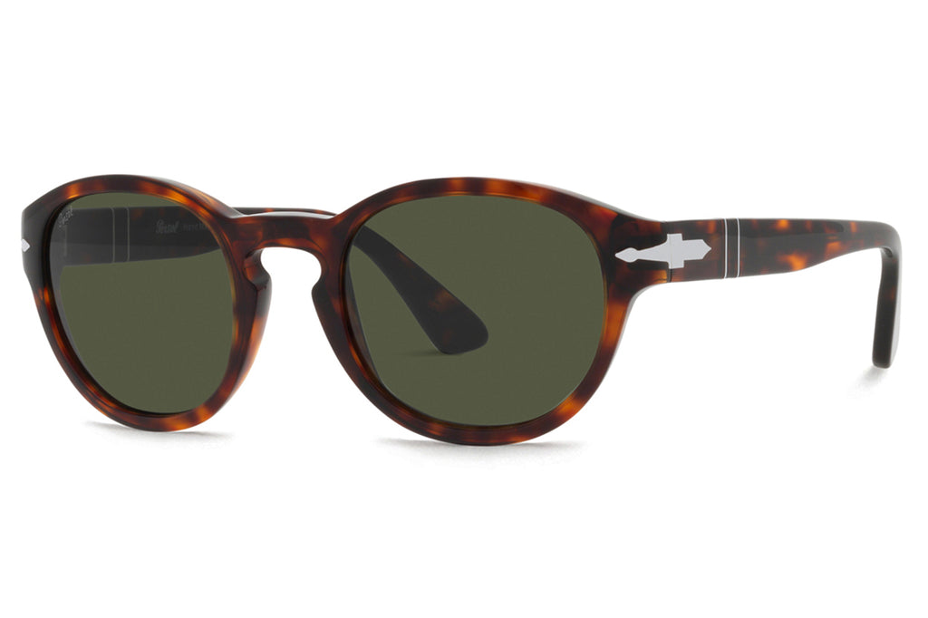 Persol - PO3304S Sunglasses Havana with Green Lenses (24/31)