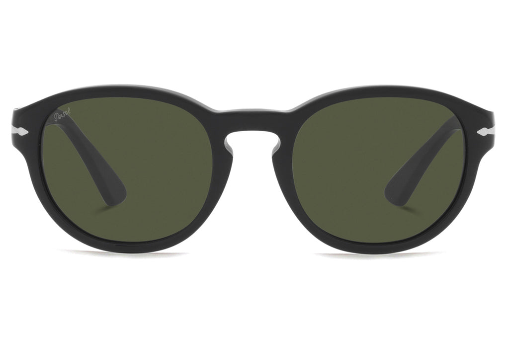 Persol - PO3304S Sunglasses Black with Green Lenses (95/31)
