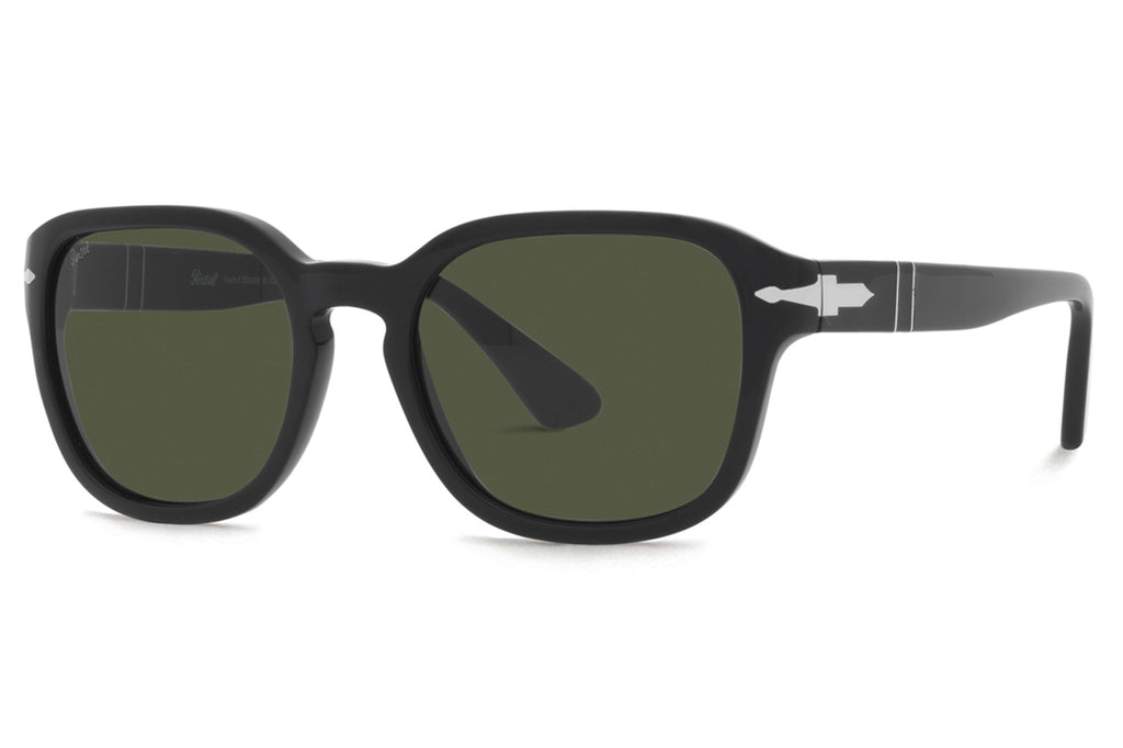 Persol - PO3305S Sunglasses Black with Green Lenses (95/31)