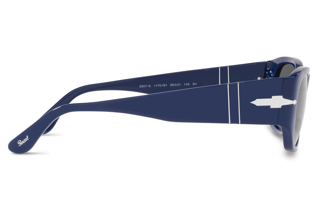 Persol - PO3307S Sunglasses Blue with Dark Grey Lenses (1170B1)