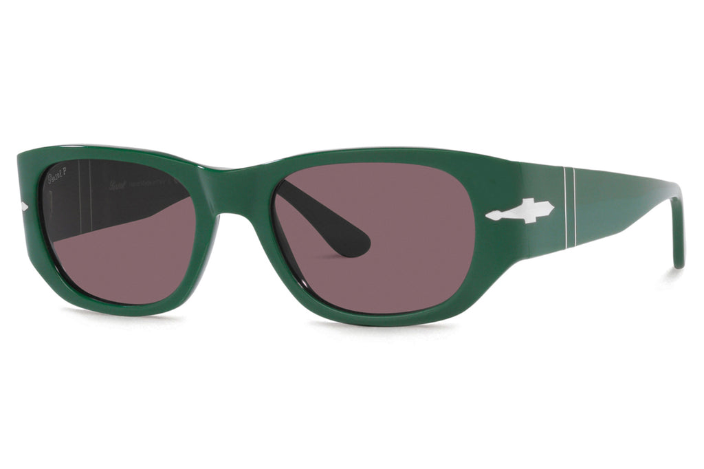 Persol - PO3307S Sunglasses Green with Dark Violet Polar Lenses (1171AF)