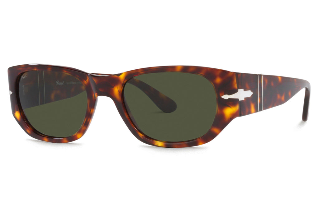 Persol - PO3307S Sunglasses Havana with Green Lenses (24/31)