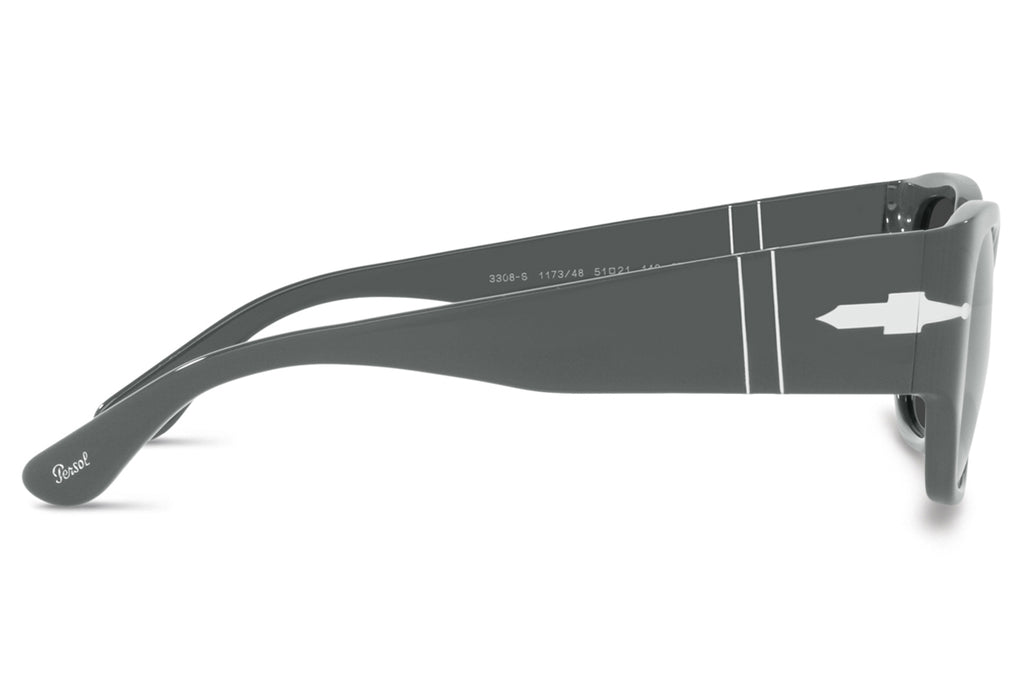 Persol - PO3308S Sunglasses Grey with Black Polar Lenses (117348)