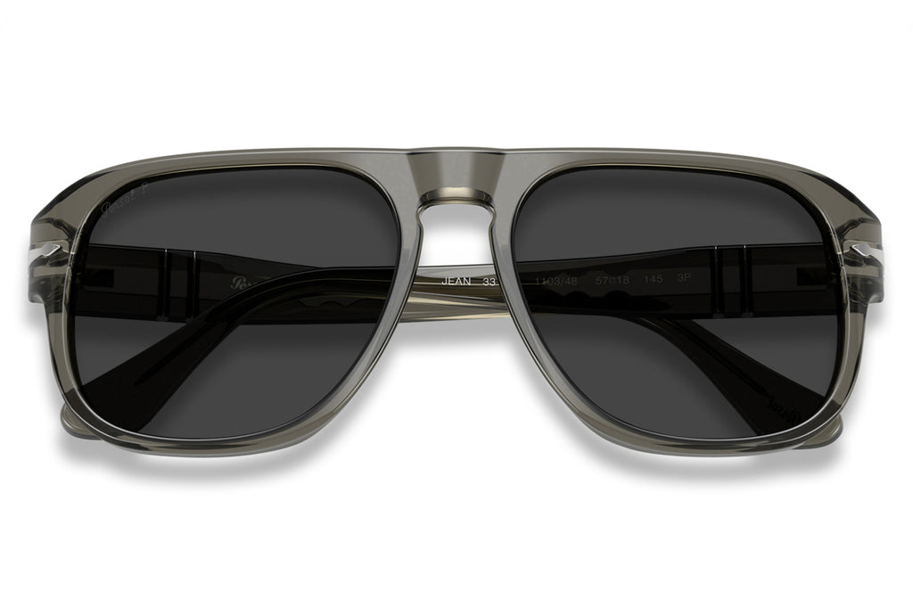 Persol - PO3310S Sunglasses Smoke with Black Polar Lenses (110348)