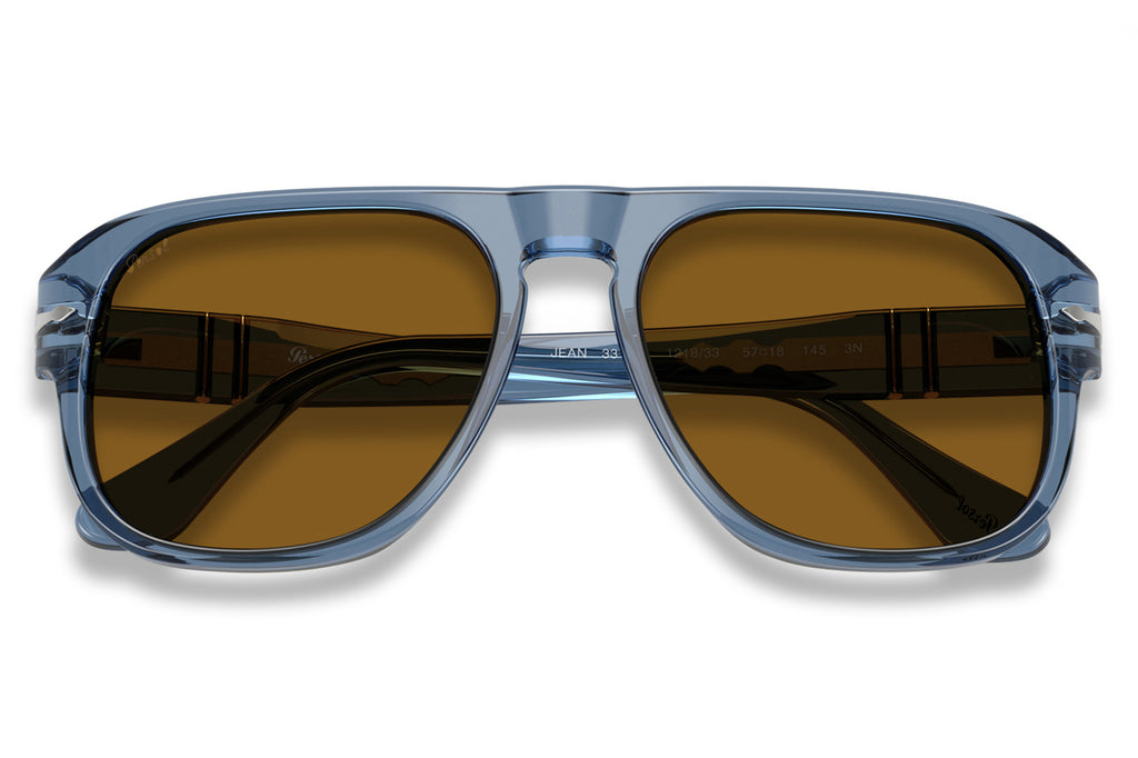 Persol - PO3310S Sunglasses Transparent Navy with Brown Lenses (121833)