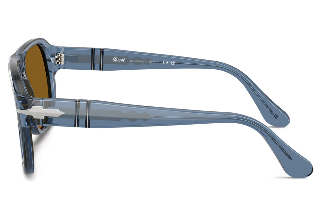 Persol - PO3310S Sunglasses Transparent Navy with Brown Lenses (121833)
