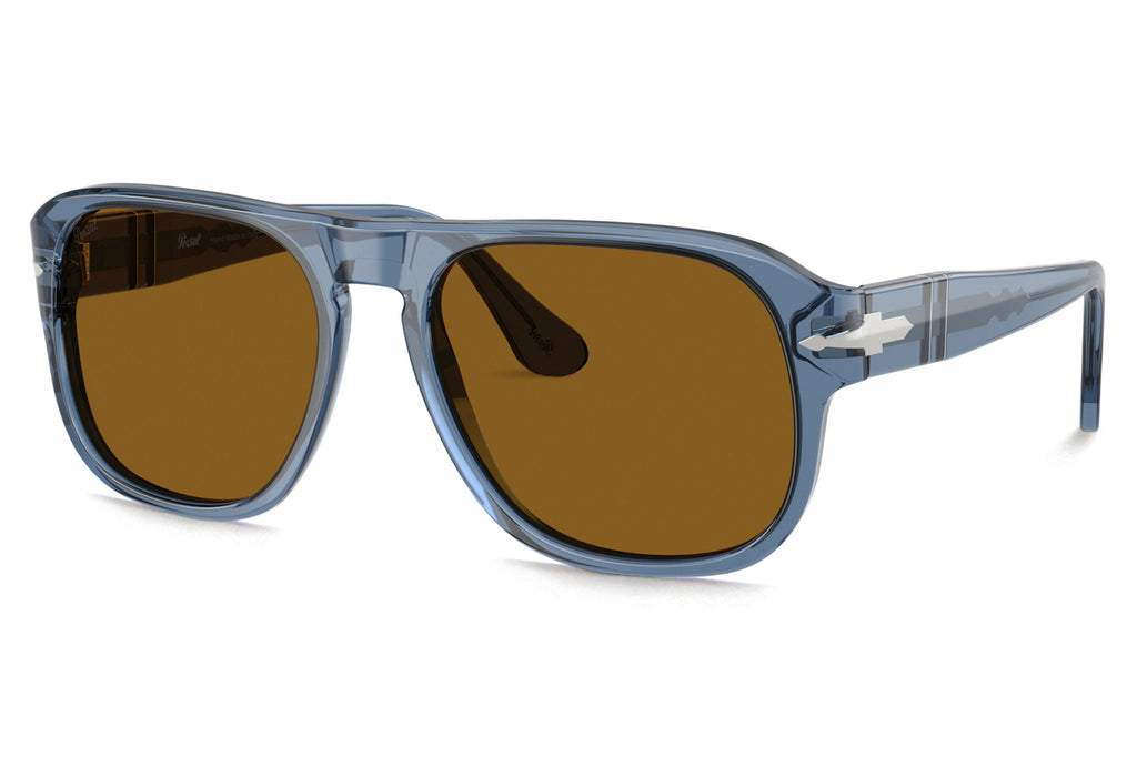 Persol - PO3310S Sunglasses Transparent Navy with Brown Lenses (121833)