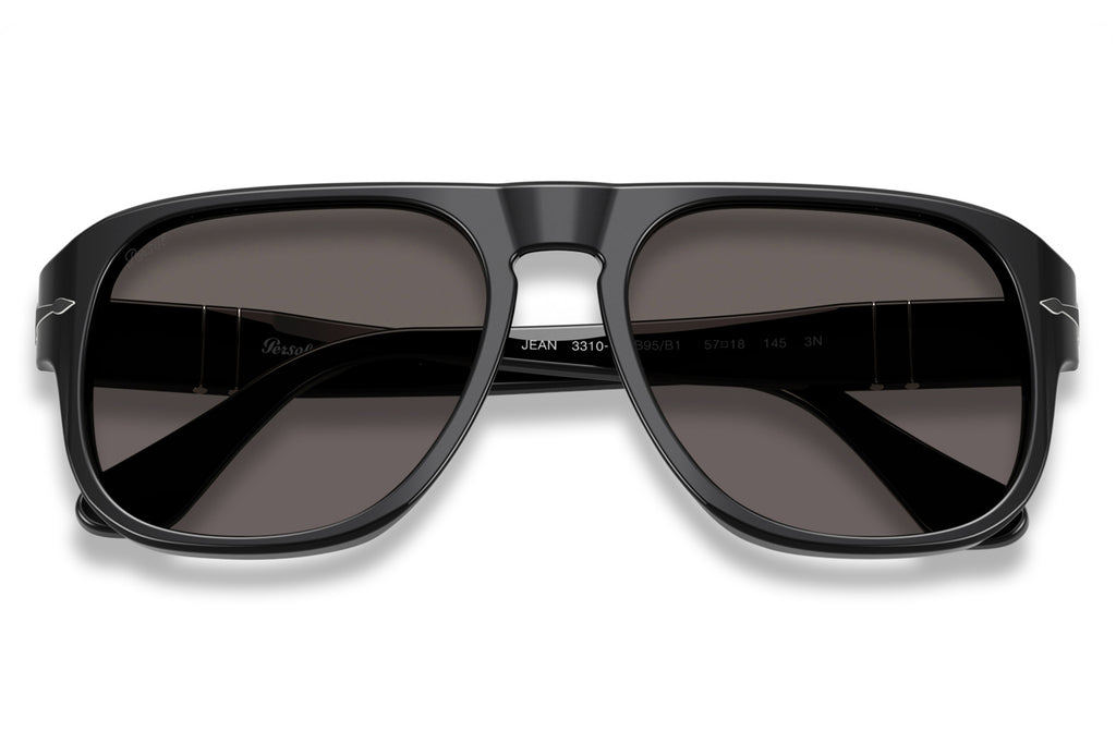 Persol - PO3310S Sunglasses Black with Dark Grey Lenses (B95/B1)
