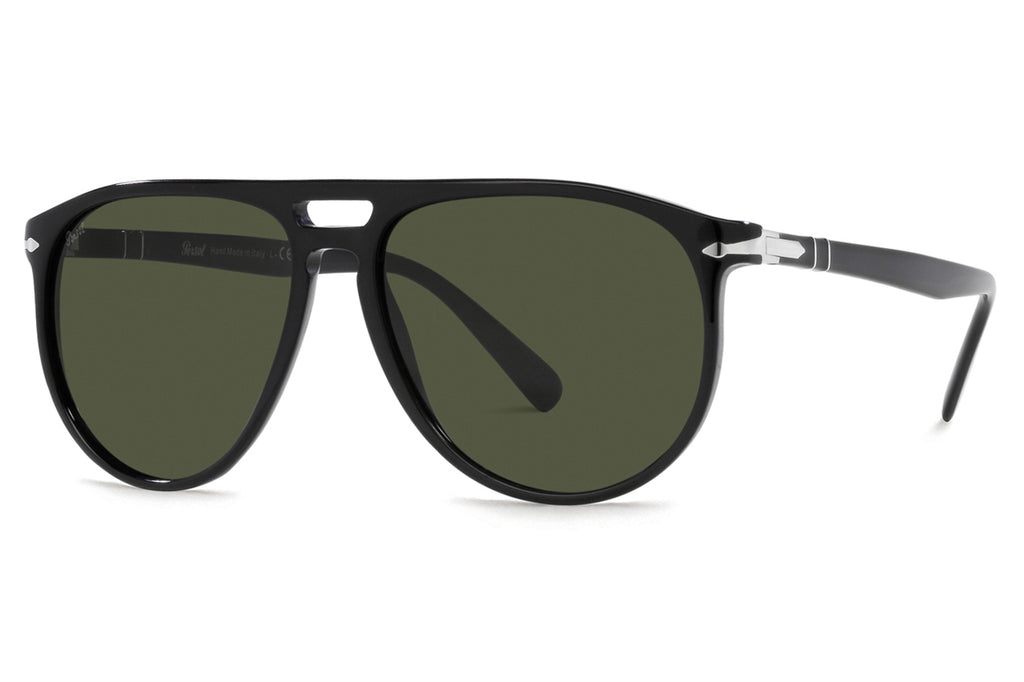 Persol - PO3311S Sunglasses Black with Green Lenses (95/31)