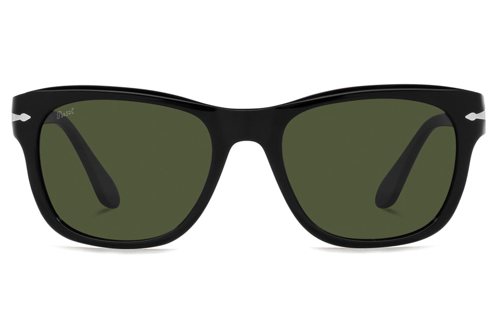 Persol - PO3313S Sunglasses Black with Green Lenses (95/31)