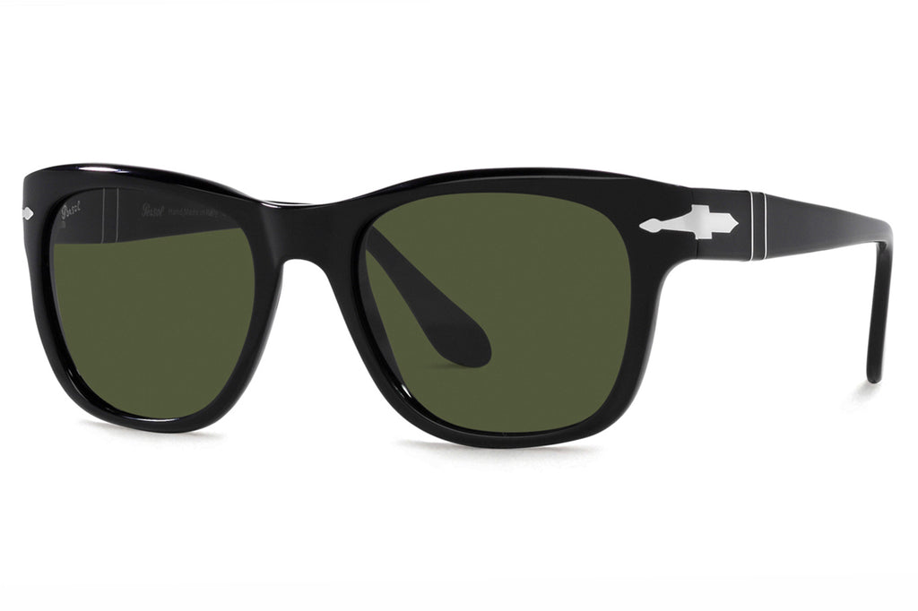 Persol - PO3313S Sunglasses Black with Green Lenses (95/31)