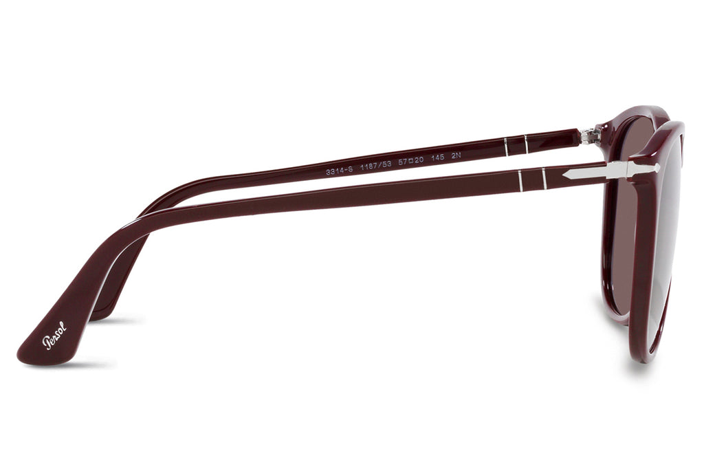 Persol - PO3314S Sunglasses Burgundy with Violet Lenses (118753)