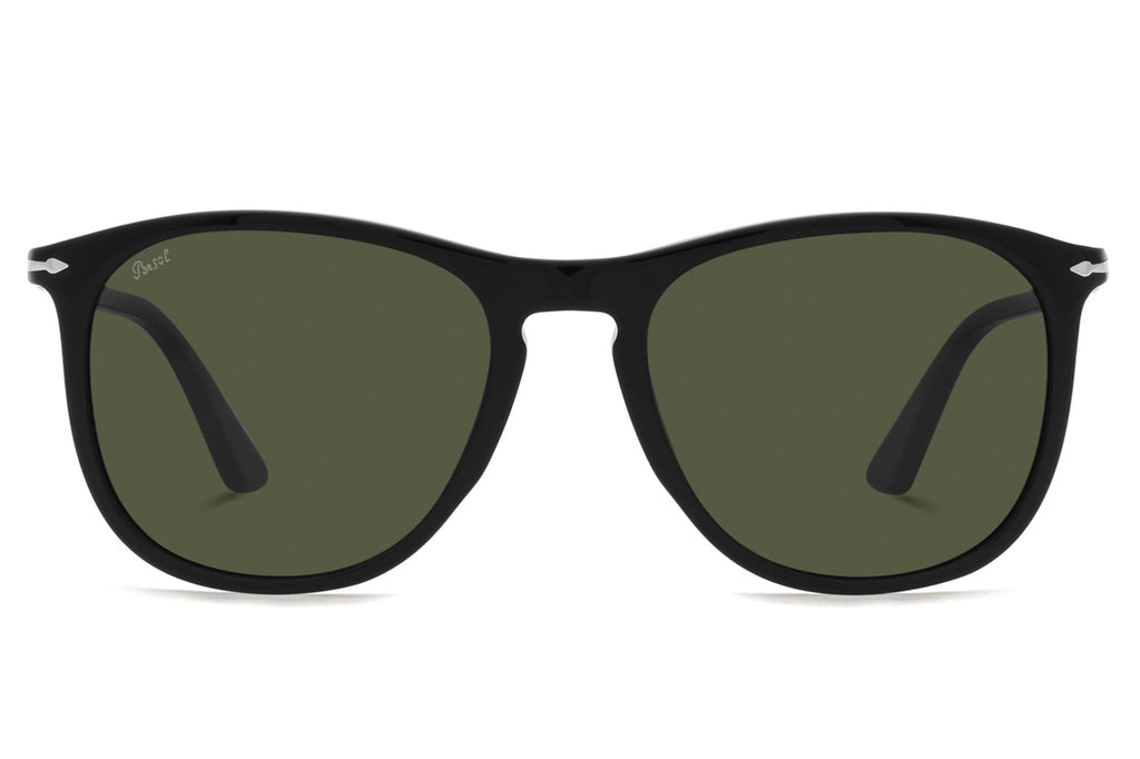 Persol - PO3314S Sunglasses Black with Green Lenses (95/31)