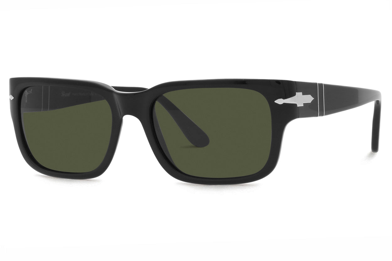 Persol PO3315S 95/31 55mm Black Green Unisex Sunglasses – Made In Italy