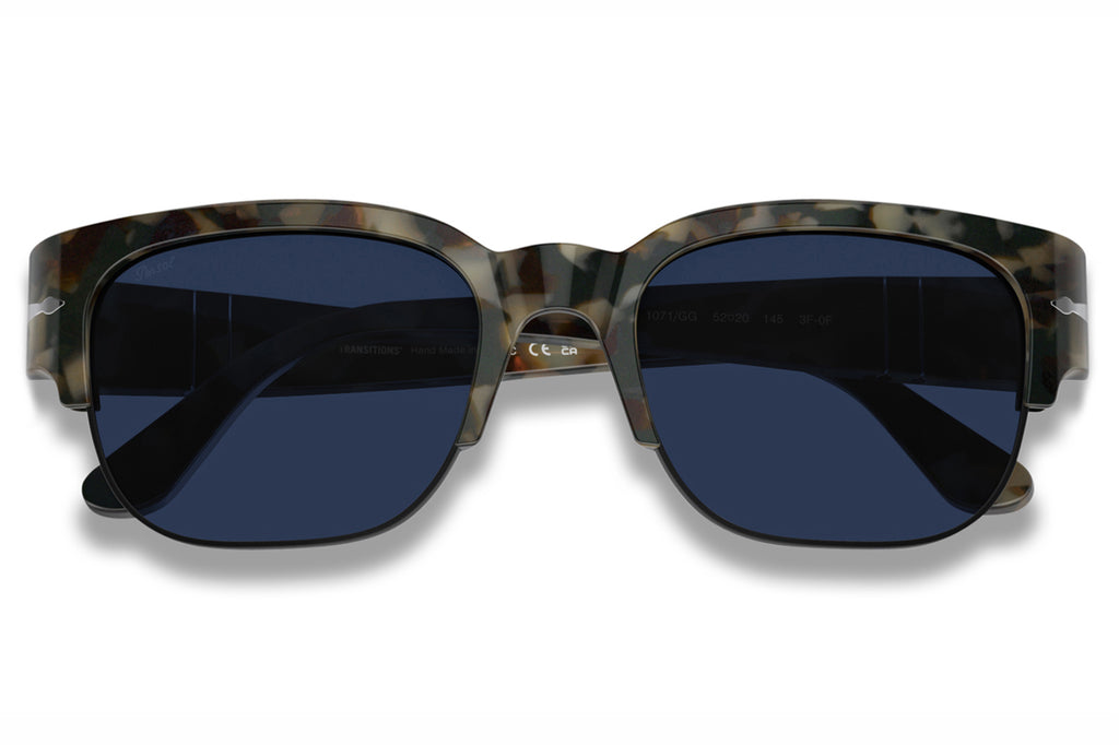 Persol - PO3319S Sunglasses Brown Tortoise with Transitions 8 Sapphire Lenses (1071GG)