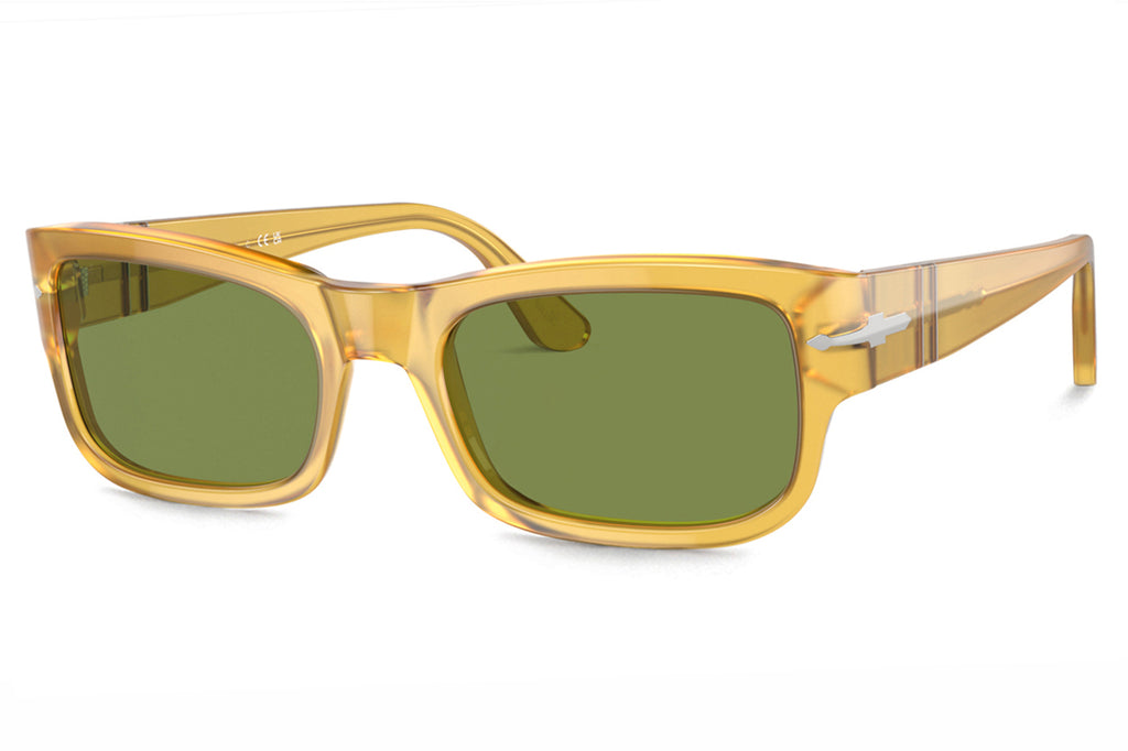 Persol - PO3326S Sunglasses Miele with Green Lenses (204/4E)