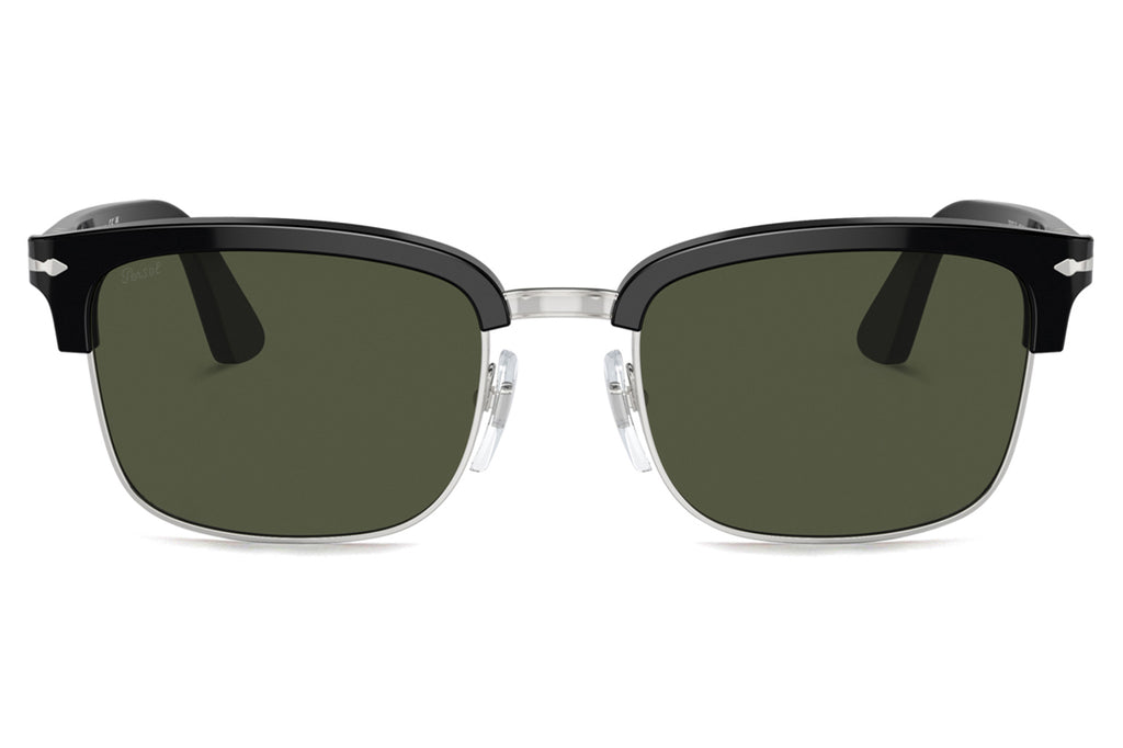 Persol - PO3327S Sunglasses Black with Green Lenses (95/31)