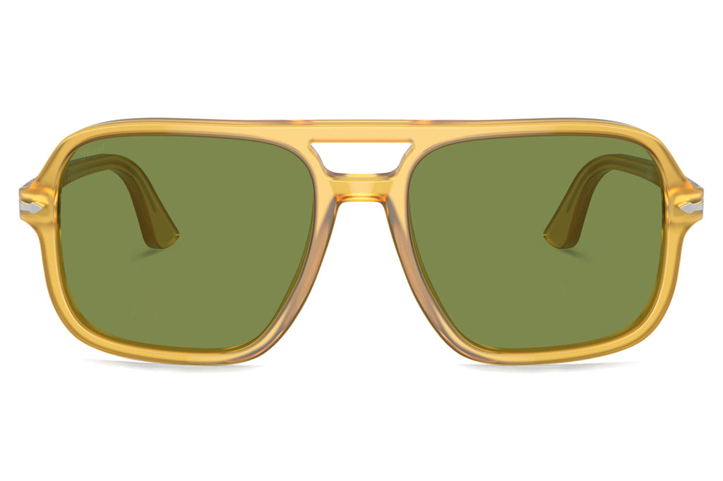 Persol - PO3328S Sunglasses Miele with Green Lenses (204/4E)