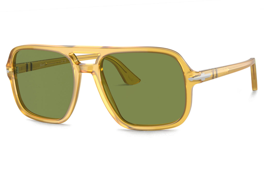 Persol - PO3328S Sunglasses Miele with Green Lenses (204/4E)