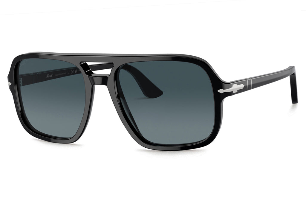 Persol - PO3328S Sunglasses Black with Blue Gradient Lenses (95/S3)
