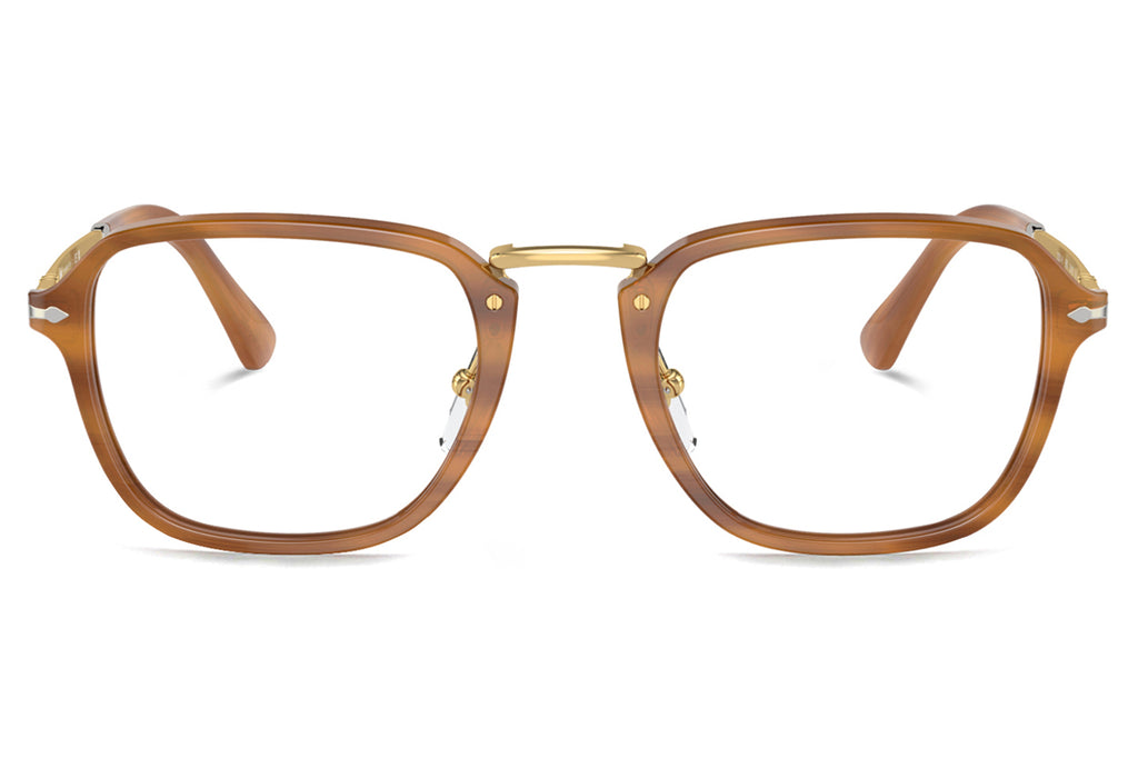 Persol - PO3331V Eyeglasses Striped Brown (960)