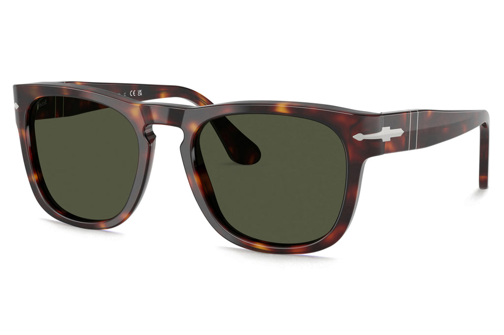 Persol - PO3333S Sunglasses Havana with Green Lenses (24/31)