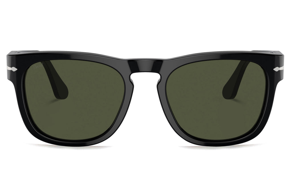 Persol - PO3333S Sunglasses Black with Green Lenses (95/31)