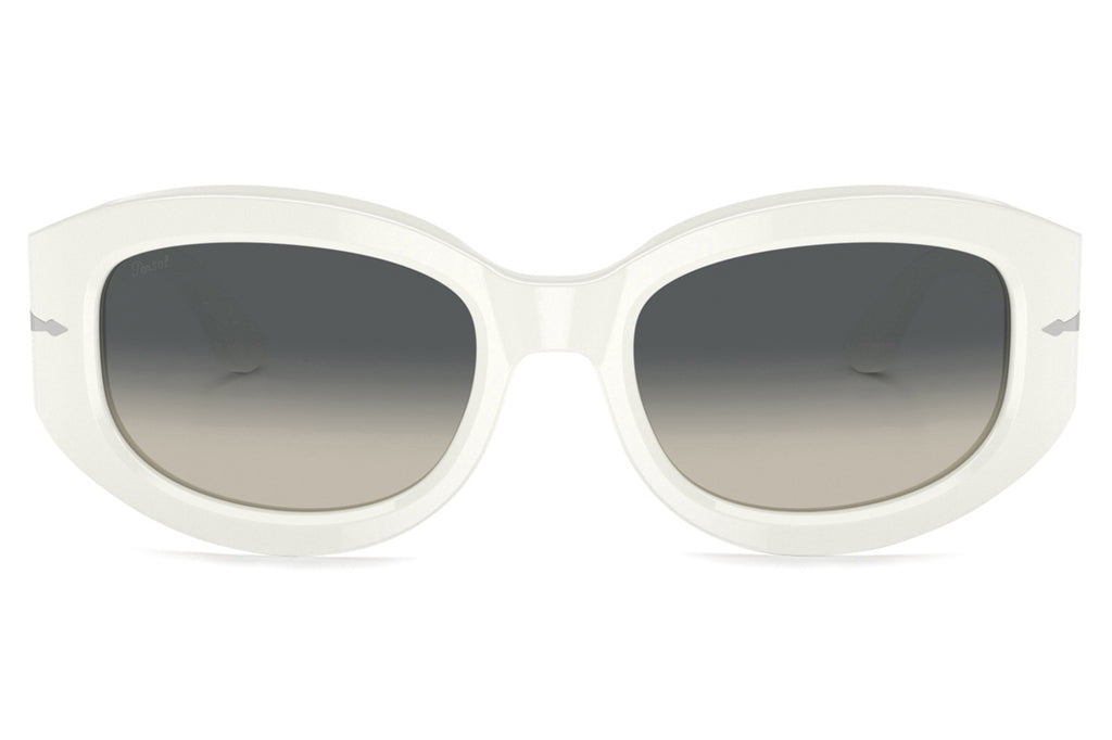 Persol - PO3335S Sunglasses White with Grey Gradient Lenses (119471)