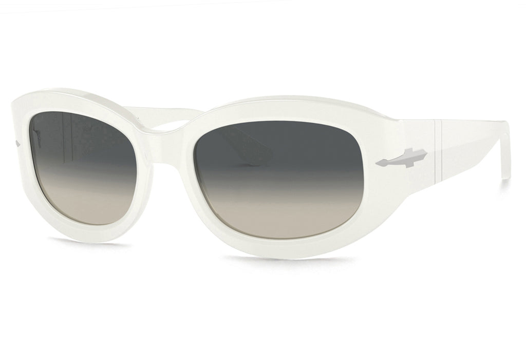 Persol - PO3335S Sunglasses White with Grey Gradient Lenses (119471)