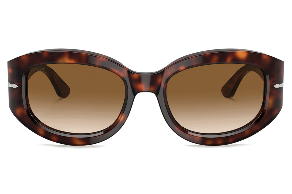 Persol - PO3335S Sunglasses Havana with Gradient Brown Lenses (24/51)