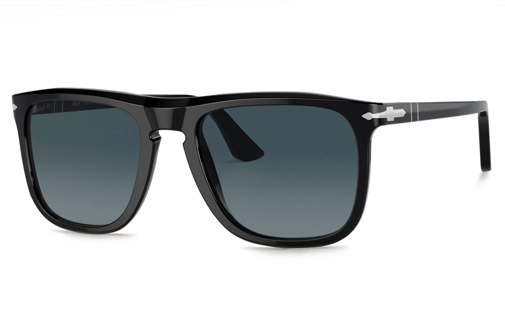 Persol - PO3336S Sunglasses Black with Blue Gradient Lenses (95/S3)