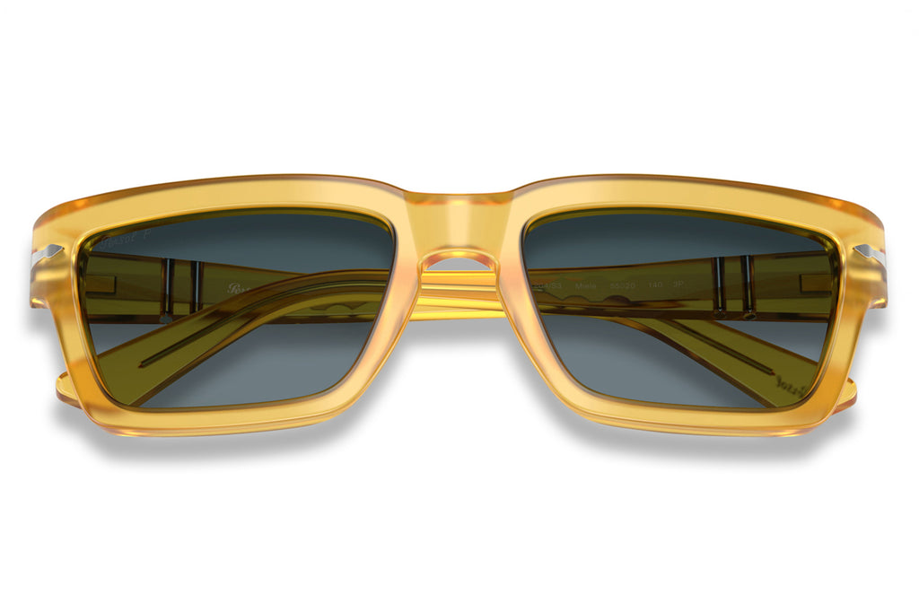 Persol - PO3363S Sunglasses Miele with Blue Gradient Polar Lenses (204/S3)