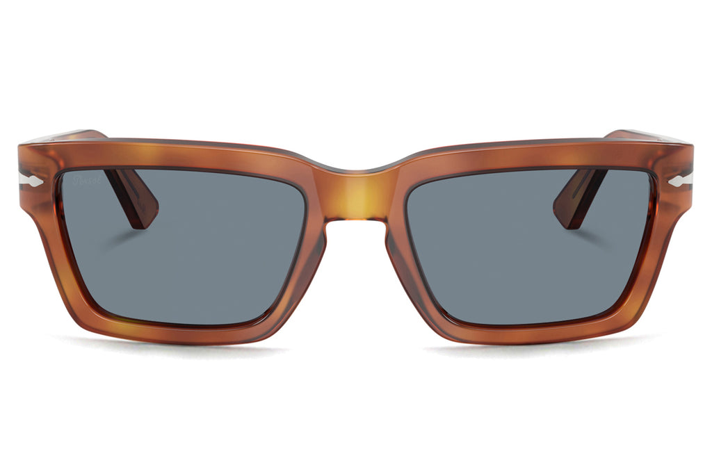 Persol - PO3363S Sunglasses Terra Di Siena with Blue Lenses (96/56)