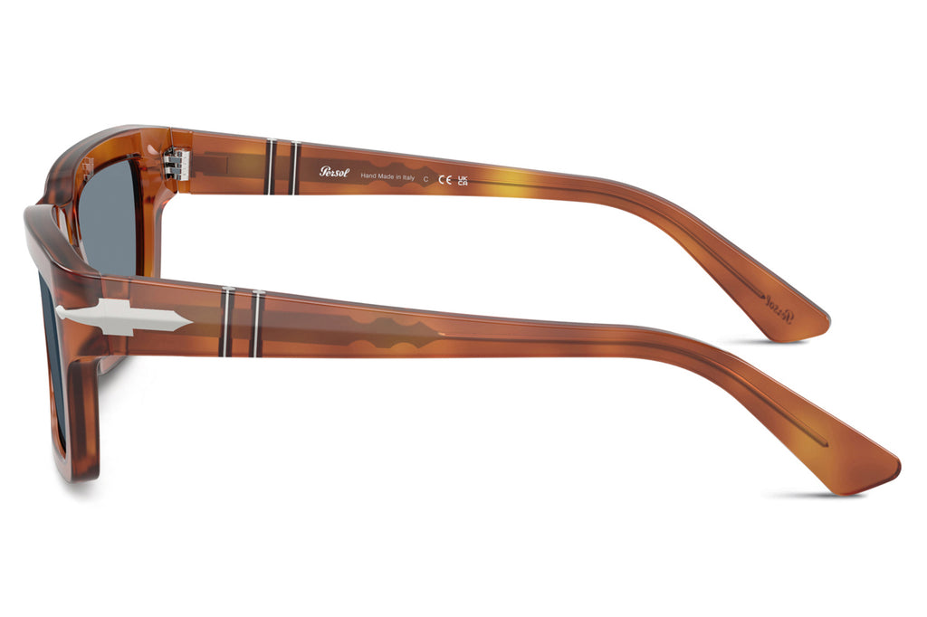 Persol - PO3363S Sunglasses Terra Di Siena with Blue Lenses (96/56)