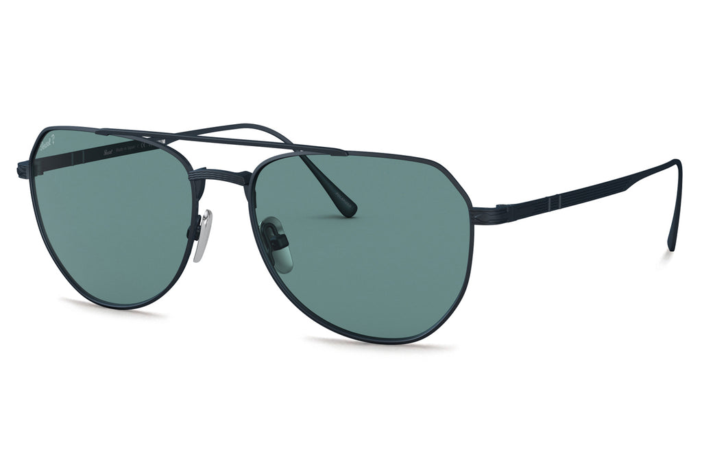 Persol - PO5003ST Sunglasses Brushed Navy with Light Blue Polar Lenses (8002P1)