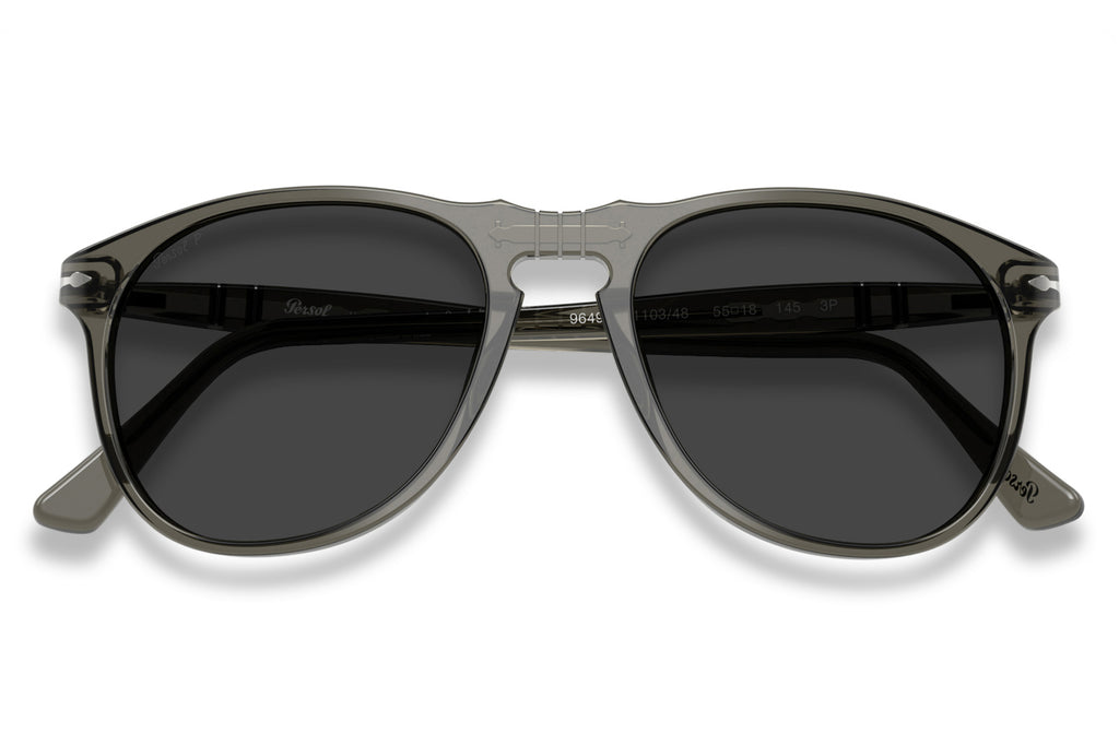 Persol - PO9649S Sunglasses Smoke with Black Polar Lenses (110348)