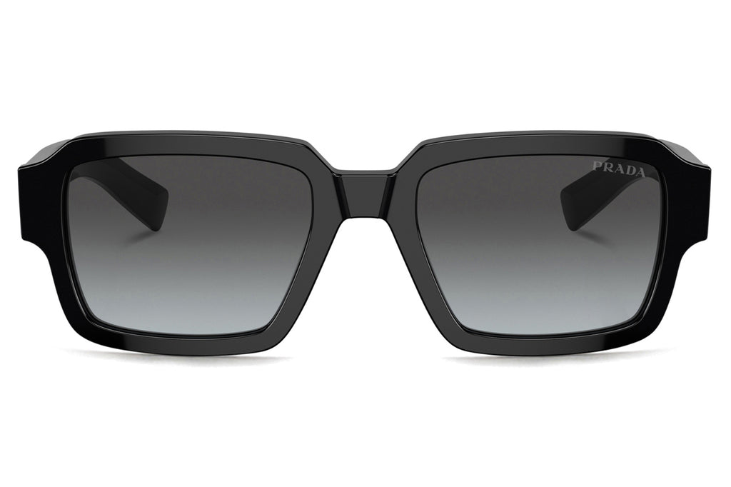 Prada - PR 02ZSF Sunglasses Black with Graphite Sfumato Cristallo Lenses (1AB06T)
