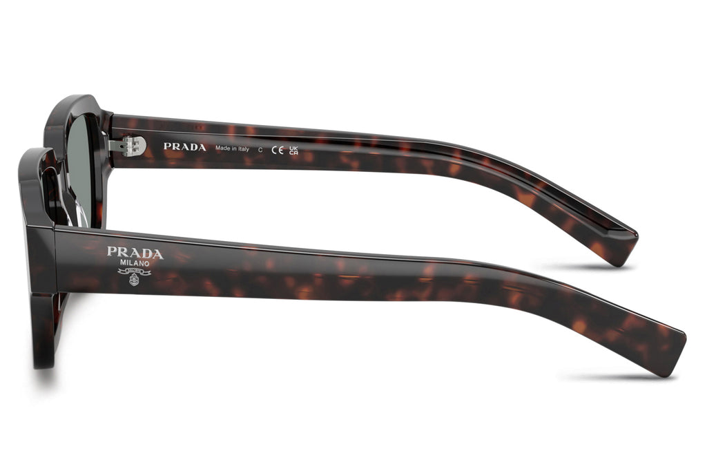 Prada - PR 02ZS Sunglasses Root Tortoise with Blue Lenses (17N20N)